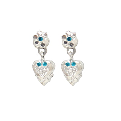 Silver Earrings OR Thottu for kids