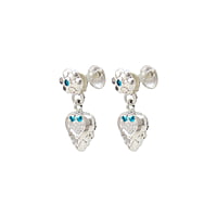 Silver Earrings OR Thottu for kids