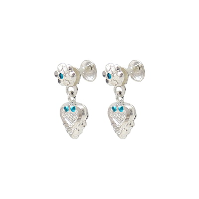 Silver Earrings OR Thottu for kids