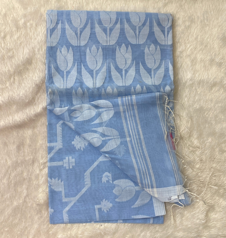 Tanu - The Cotton Saree in Jamdani Weave SWS93