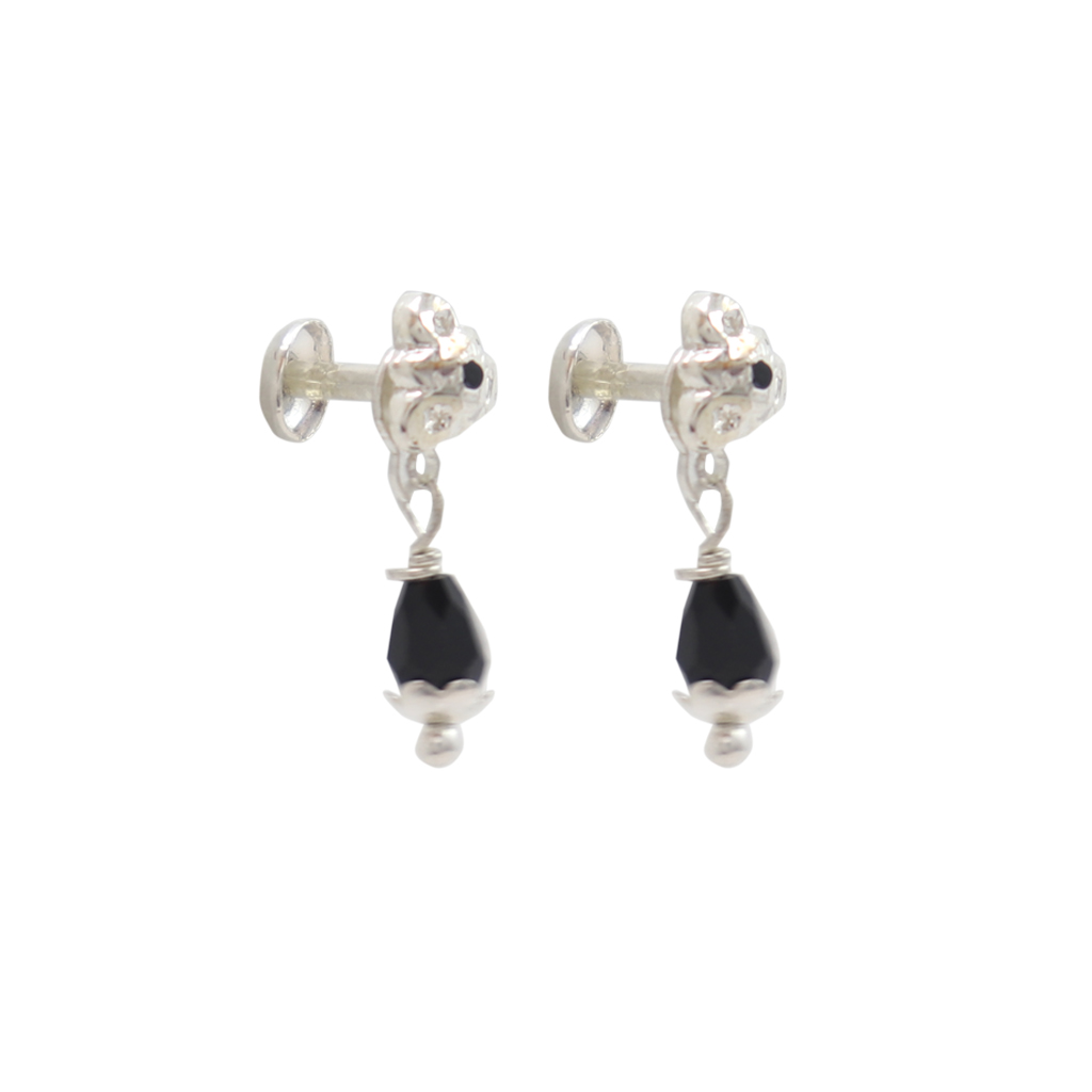 Silver Earrings for Kids