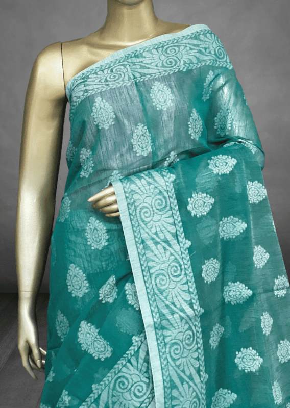 Tanu - The Cotton Saree in Jamdani Weave SWS94