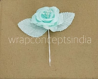 Rose flower on Stick - Multicolour-Brown