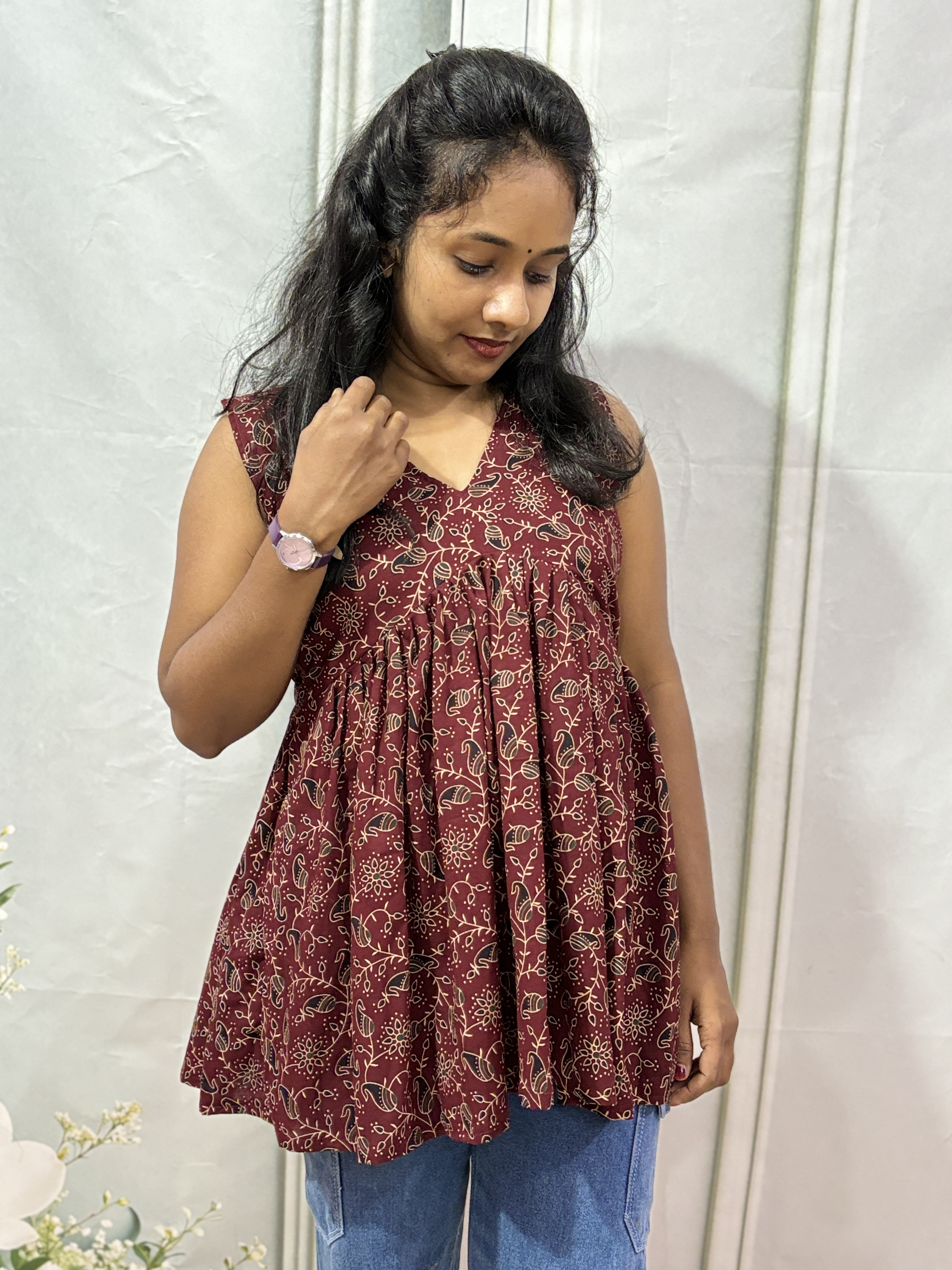 Peplum short top #RCPT1