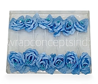 Rose flower on Stick - Multicolour-Brown