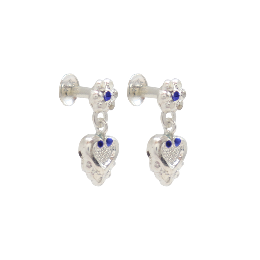 Silver Earrings OR Thottu for kids