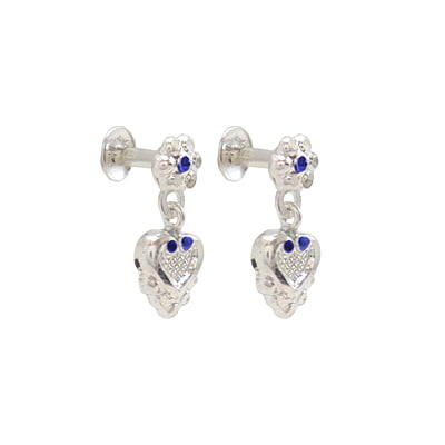 Silver Earrings OR Thottu for kids