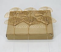 Ginkgo Leaf on Stick - Gold
