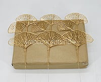 Ginkgo Leaf on Stick - Gold