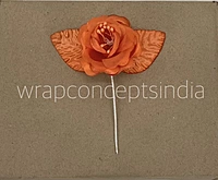 Rose flower on Stick - Multicolour-Brown