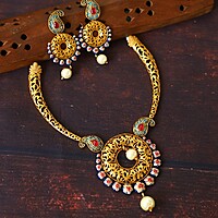 meenakari hand made necklace