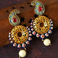 meenakari hand made necklace