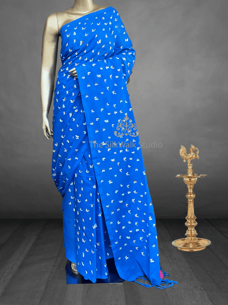 Veeksha - Handloom Cotton Sarees (Butterflies) SWS99