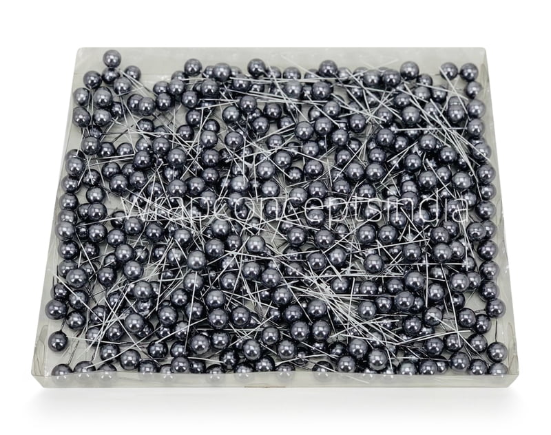 Pearl Sticks - Charcoal - 12MM