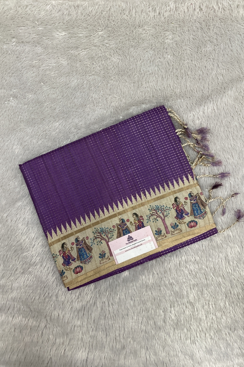 Manasa - Soft Tussar Sarees - SWS685