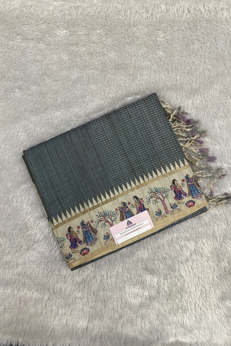 Manasa - Soft Tussar Sarees - SWS685