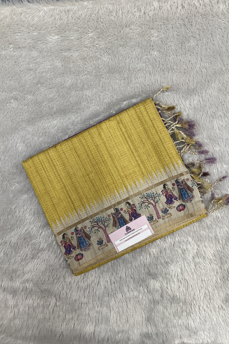 Manasa - Soft Tussar Sarees - SWS685