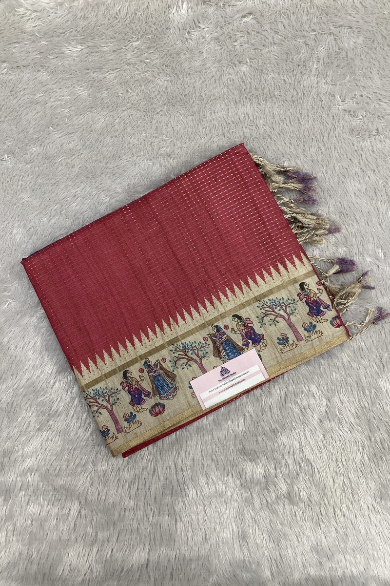 Manasa - Soft Tussar Sarees - SWS685