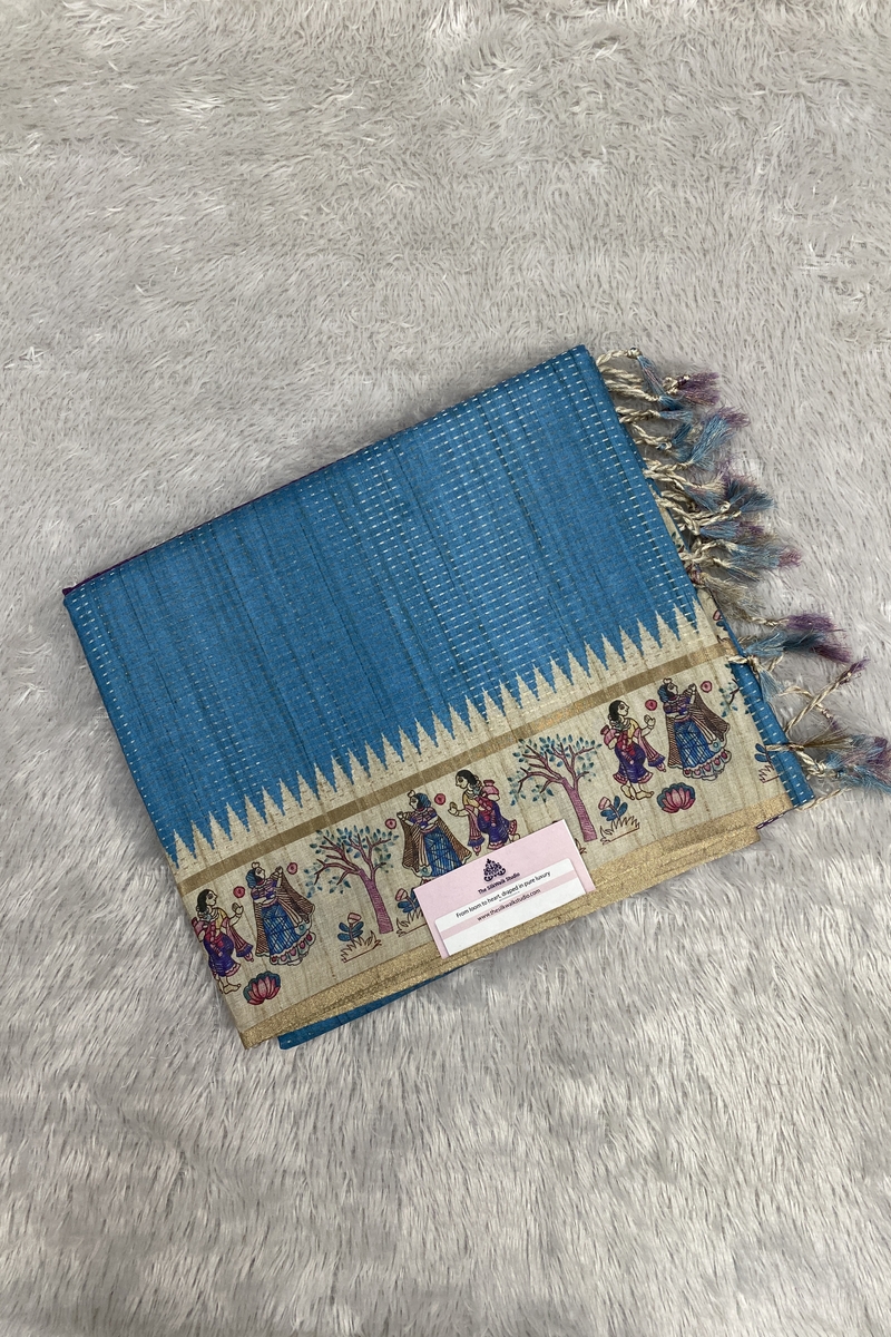 Manasa - Soft Tussar Sarees - SWS685