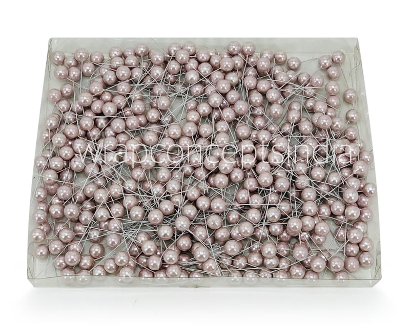 Pearl Sticks - Dusky Mauve - 12MM