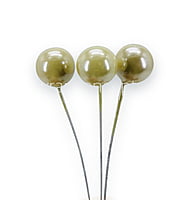 Pearl Sticks - Creamish Yellow - 12 MM