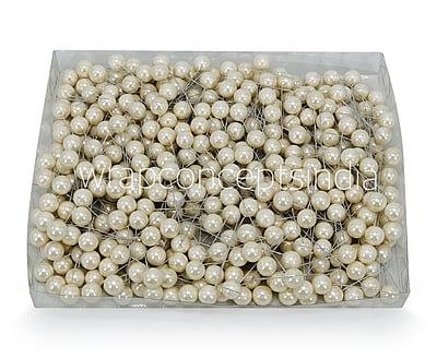 Cream Pearl Sticks - 12 MM/15 MM