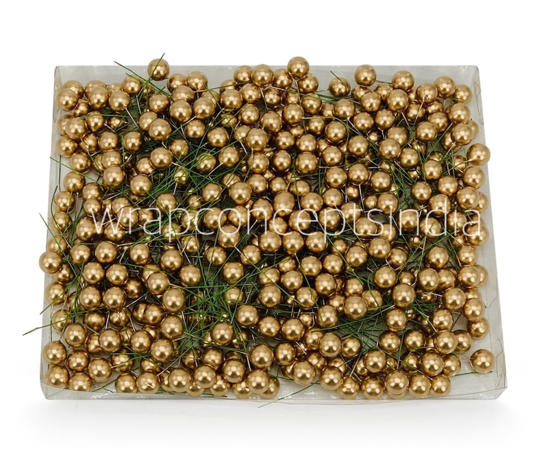 Gold Pearl Sticks - 12 MM/ 15 MM