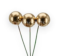 Gold Pearl Sticks - 12 MM/ 15 MM