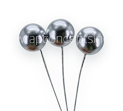 Silver Pearl Sticks - 12 MM/ 15 MM
