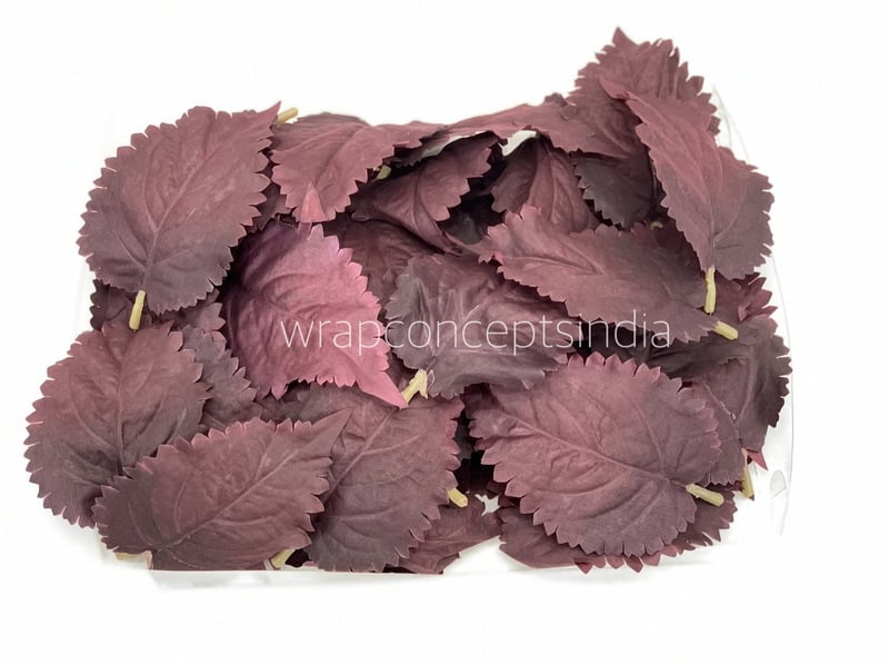 Burgundy Leaves