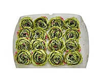 Meadow Green Rose Floral Heads