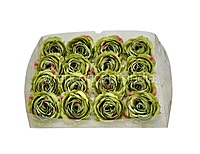 Meadow Green Rose Floral Heads