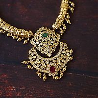 Fashionable trendy multi stone design NeckpieceS