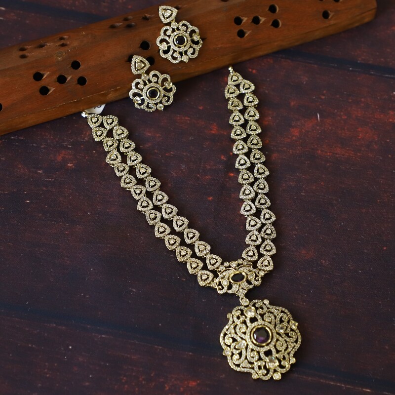 Two layer AD Necklace