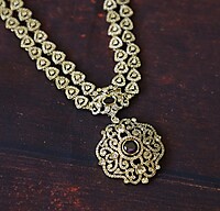 Two layer AD Necklace