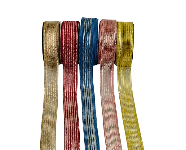 Jute Burlap Ribbon with Weaves