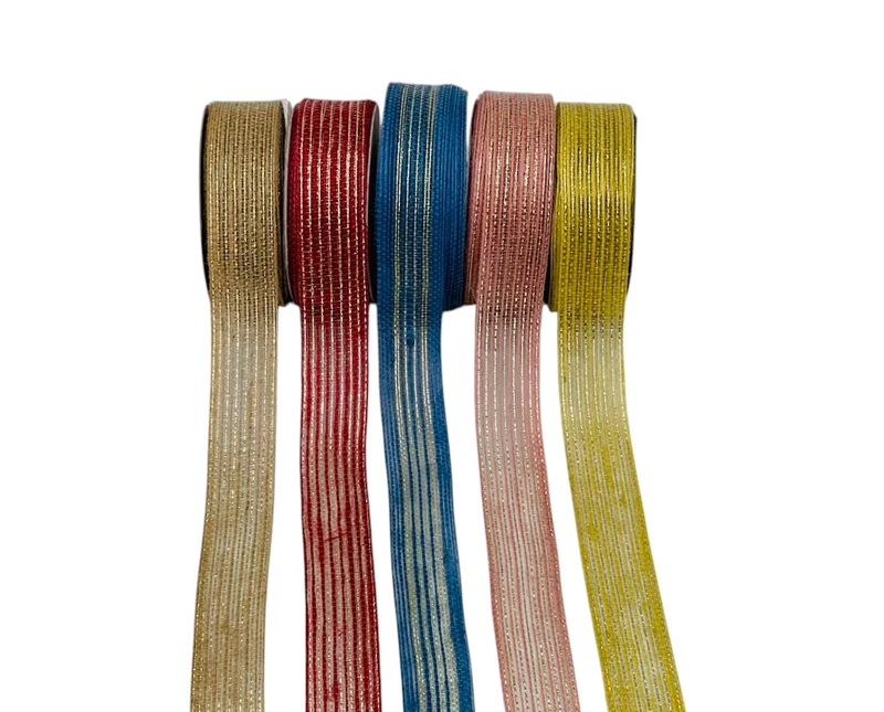 Jute Burlap Ribbon with Weaves