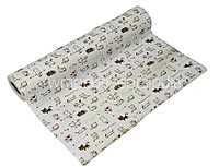 Faux Jute Roll - Owl Print