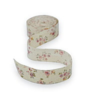 Ivory Floral Net Lace Ribbon