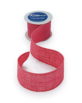 Bubble Gum Pink Burlap Ribbon Bubble Gum Pink Burlap Ribbon