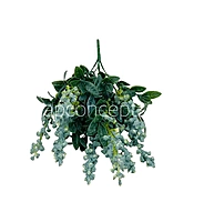 Leaves Bunch with Frosted Fern (Set of 2)