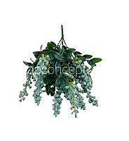 Leaves Bunch with Frosted Fern (Set of 2)