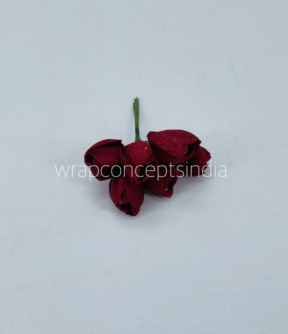 Ruby Tulip Buds on Stick