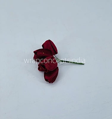 Ruby Tulip Buds on Stick