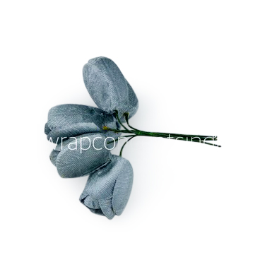 Dolphin Grey Tulip Buds on Stick