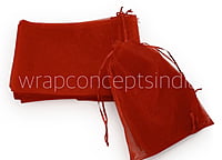 Sheer Pouch Bags - 17x23 cms