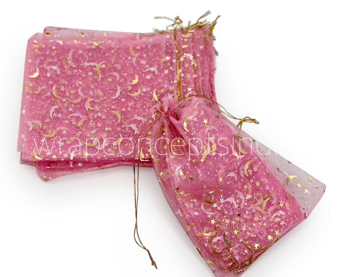 Sheer Pouch Bags - 18x23 cms