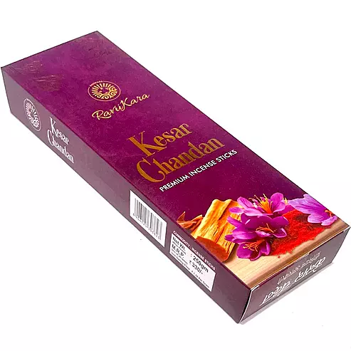 Raviikara KESAR CHANDAN Premium Incense Sticks 250g