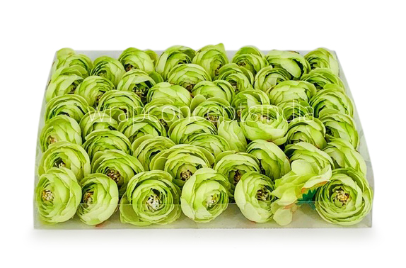 Small Peony-Lime Green