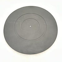 Turntable Platter LP - Rubber Mat - Black - TP-RMB